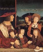 STRIGEL, Bernhard, Emperor Maximilian I and his family